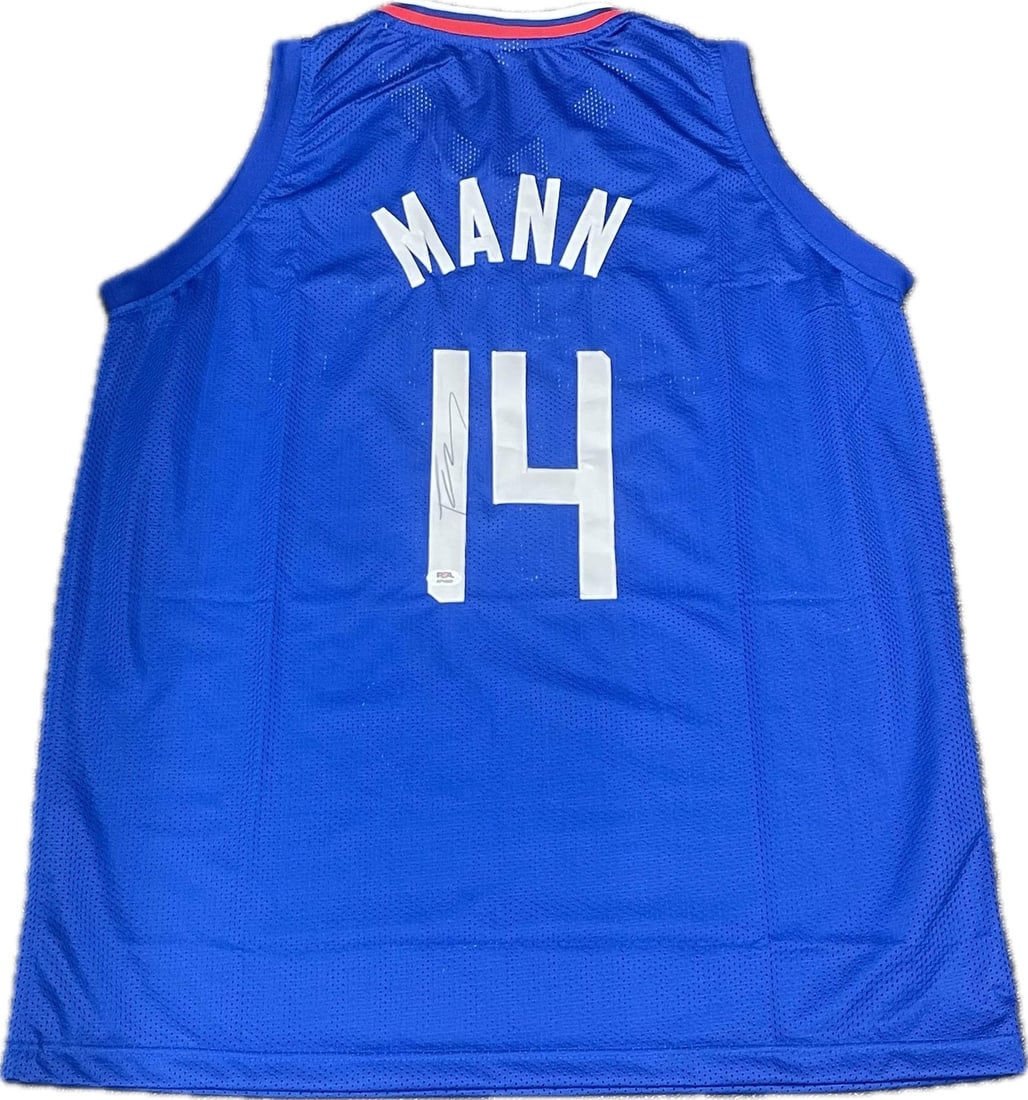 Terance Mann Autographed Los Angeles Clippers Jersey PSA/DNA Authenticated (1 of 2)