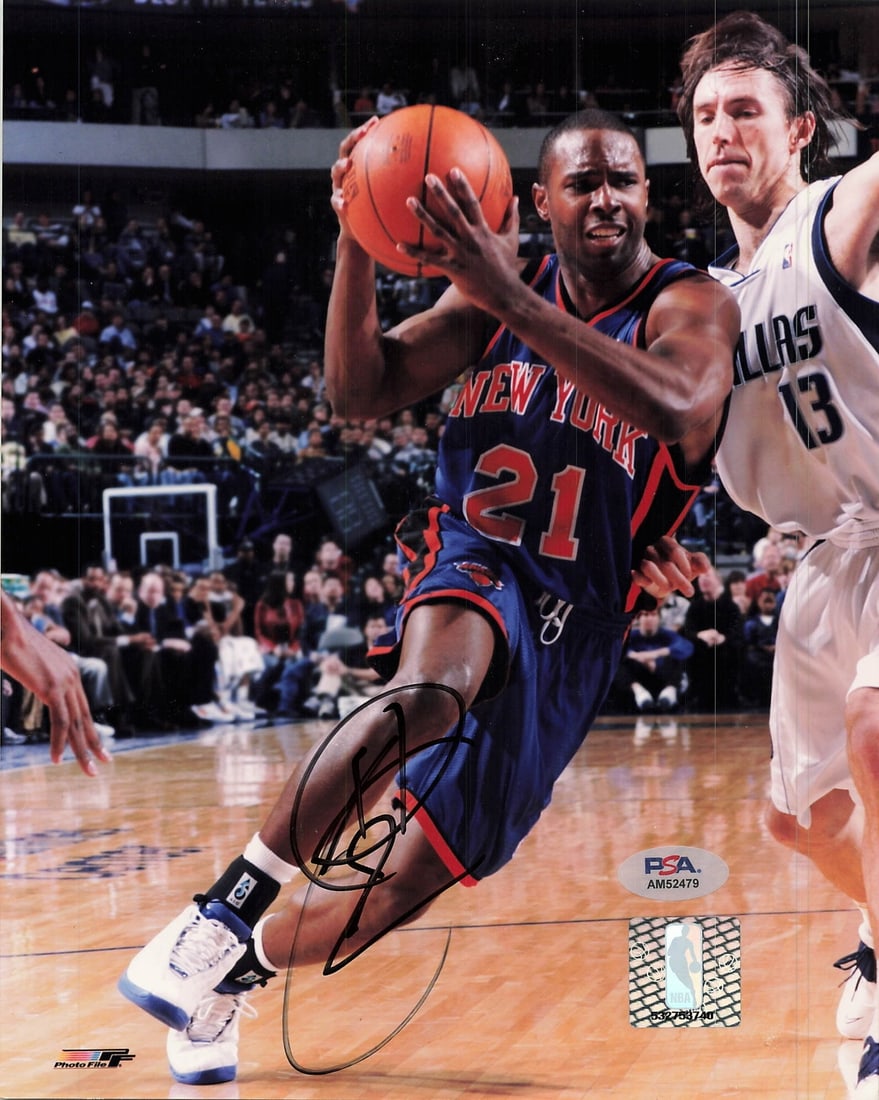 PSA DNA Authenticated 8x10 Signed Photo Charlie Ward New York Knicks (1 of 1)