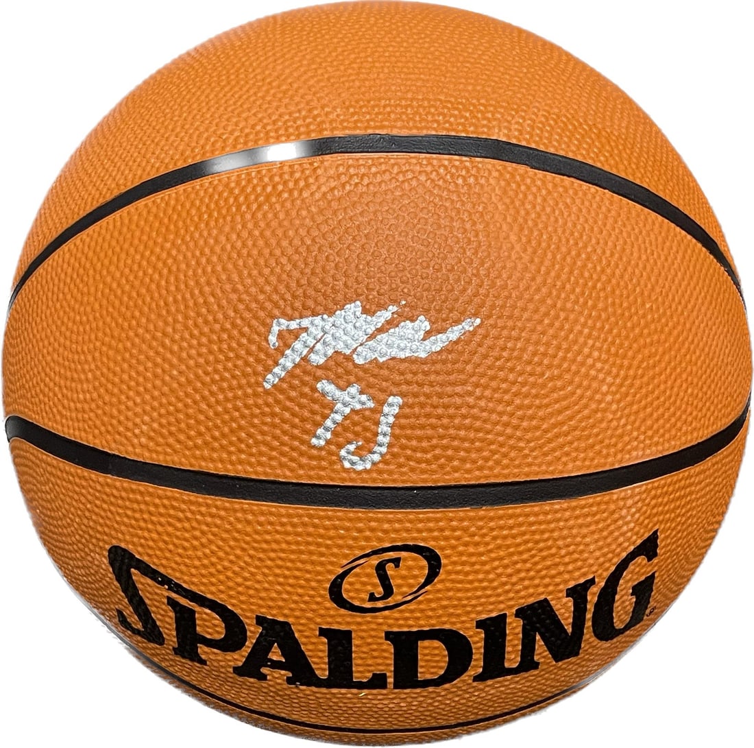 Spalding Jarace Walker autographed basketball PSA DNA authenticated (1 of 2)