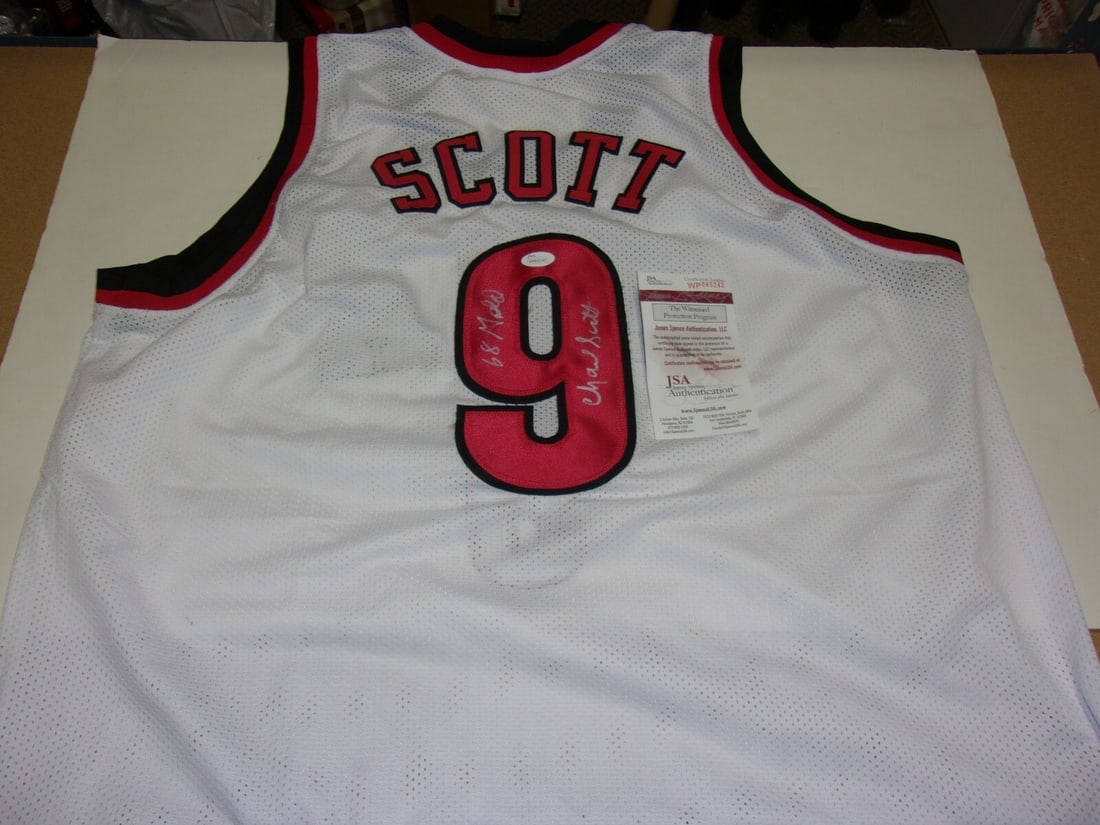 Charlie Scott Signed Jersey 1968 Gold Medal Celtics JSA COA: Charlie Scott Signed Jersey 1968 Gold Medal Celtics JSA COA This is an original, pre-owned jersey signed by Charlie Scott, a notable player who won a gold medal with the USA in 1968. The jersey repres