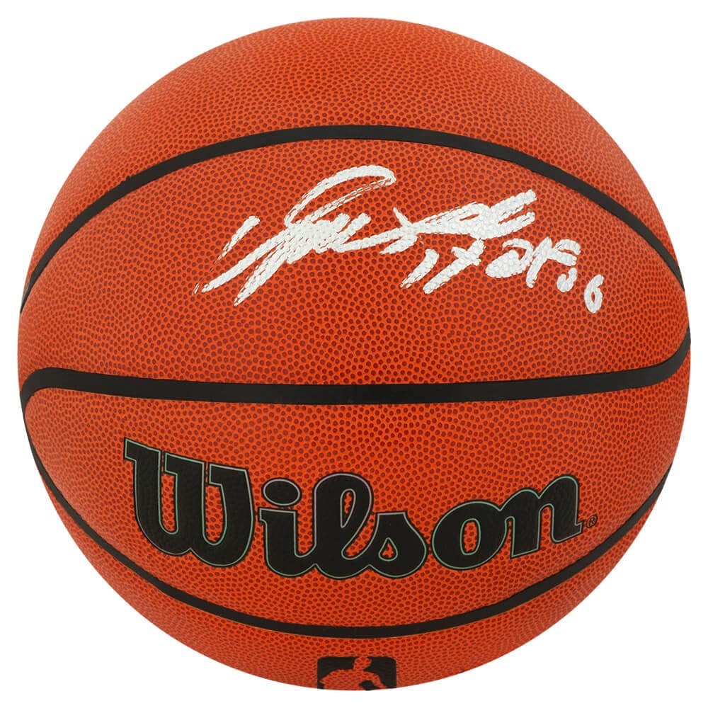 Dominique Wilkins Signed Wilson NBA Basketball HOF 06 COA (1 of 1)