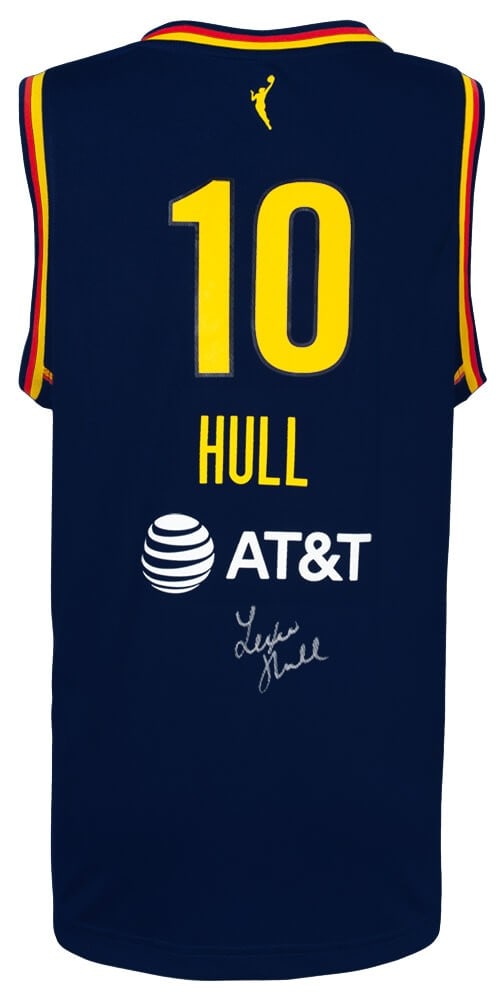 Indiana Fever Replica Jersey Signed by Lexie Hull with COA: Indiana Fever Replica Jersey Signed by Lexie Hull with COA This is a replica Indiana Fever WNBA basketball jersey signed by Lexie Hull. The jersey is pre-owned and includes a generic autograph authent