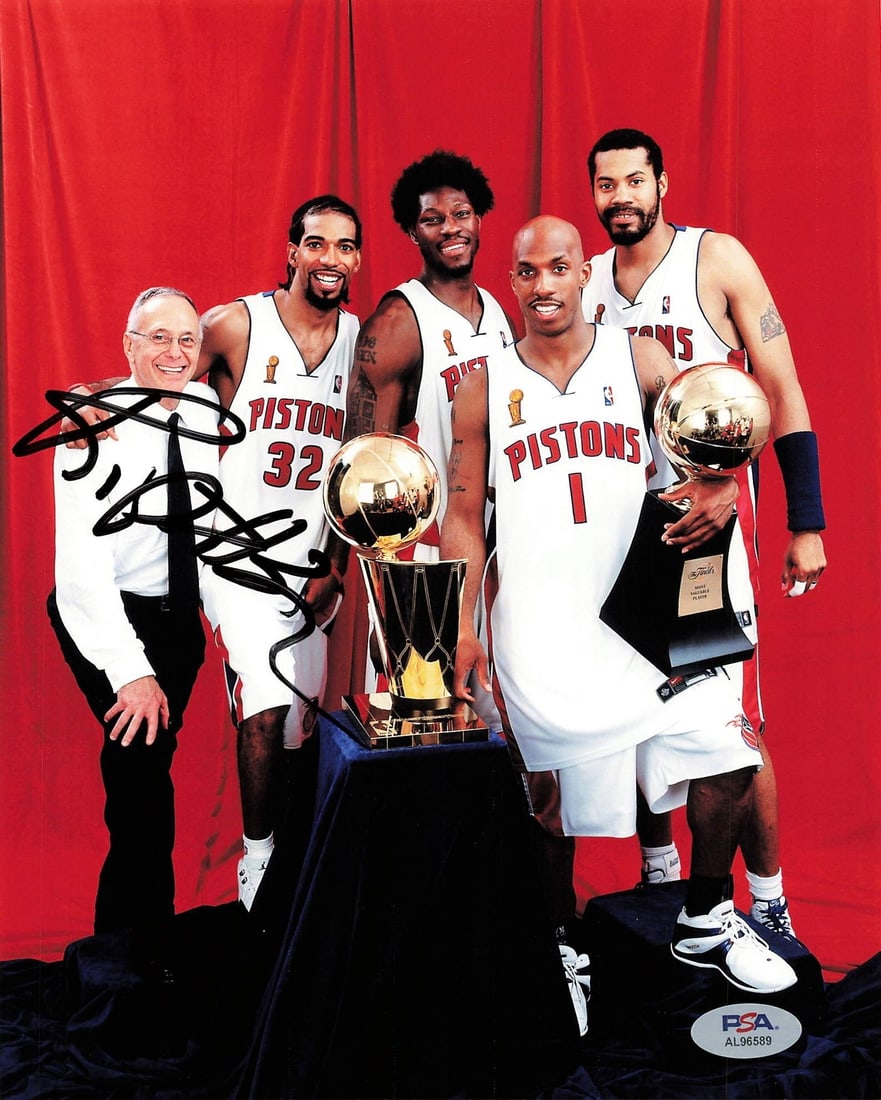Richard Hamilton Autographed 8x10 Photo PSA/DNA Detroit Pistons (1 of 1)