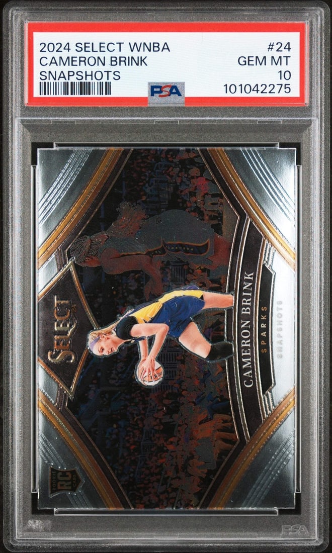 2024 Panini Select Cameron Brink #24 RC Basketball Card PSA 10 (1 of 2)