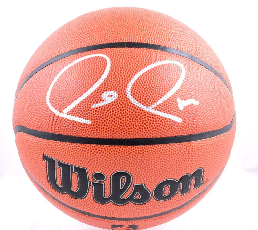Signed NBA Wilson Basketball Paul Pierce Fanatics Authentic Silver Autograph: Signed NBA Wilson Basketball Paul Pierce Fanatics Authentic Silver Autograph This official NBA Wilson basketball is autographed by Paul Pierce. The ball is authenticated by Fanatics Authentic and repr