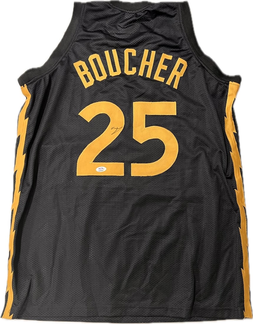 PSA DNA authenticated Chris Boucher Toronto Raptors signed jersey (1 of 2)