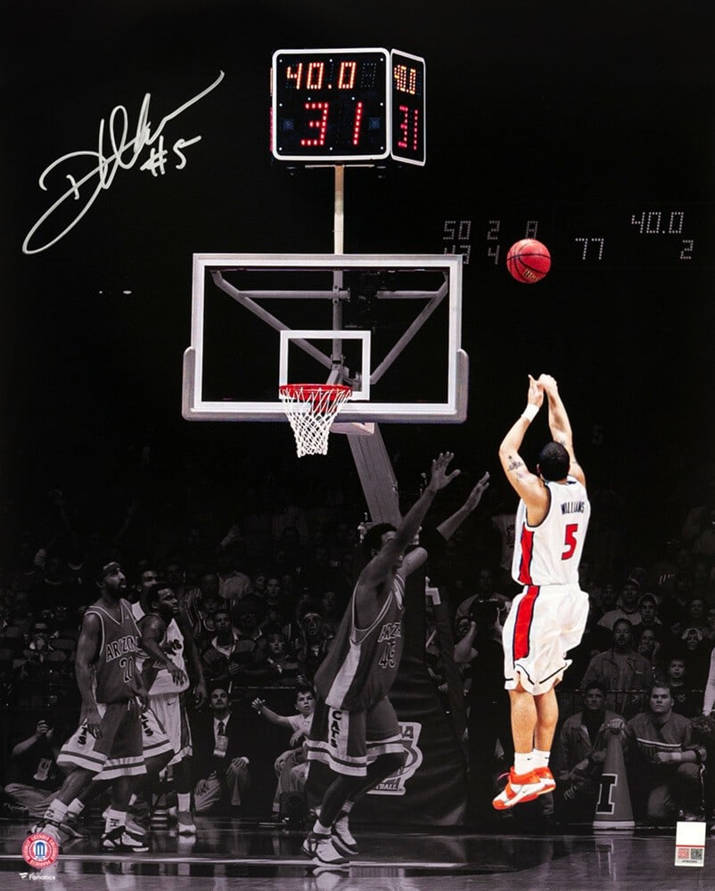 Illinois Fighting Illini 2005 NCAA 16x20 Photo Signed by Deron Williams with COA (1 of 1)