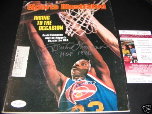Sports Illustrated magazine signed by David Thompson NC State JSA COA (1 of 1)