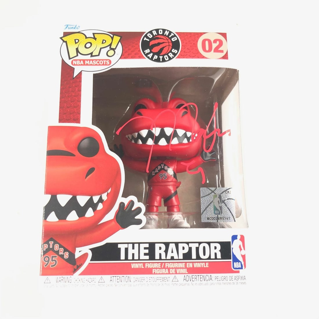 Jamaal Magloire Toronto Raptors Funko Pop PSA DNA signed: Jamaal Magloire Toronto Raptors Funko Pop PSA DNA signed This Funko Pop! collectible features The Raptor, autographed by Jamaal Magloire, who played for the Toronto Raptors. The signature has been aut