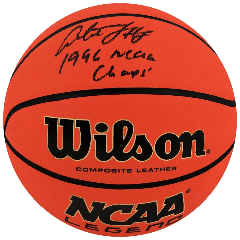 Antoine Walker Signed NCAA Basketball 1996 Champs COA (1 of 1)