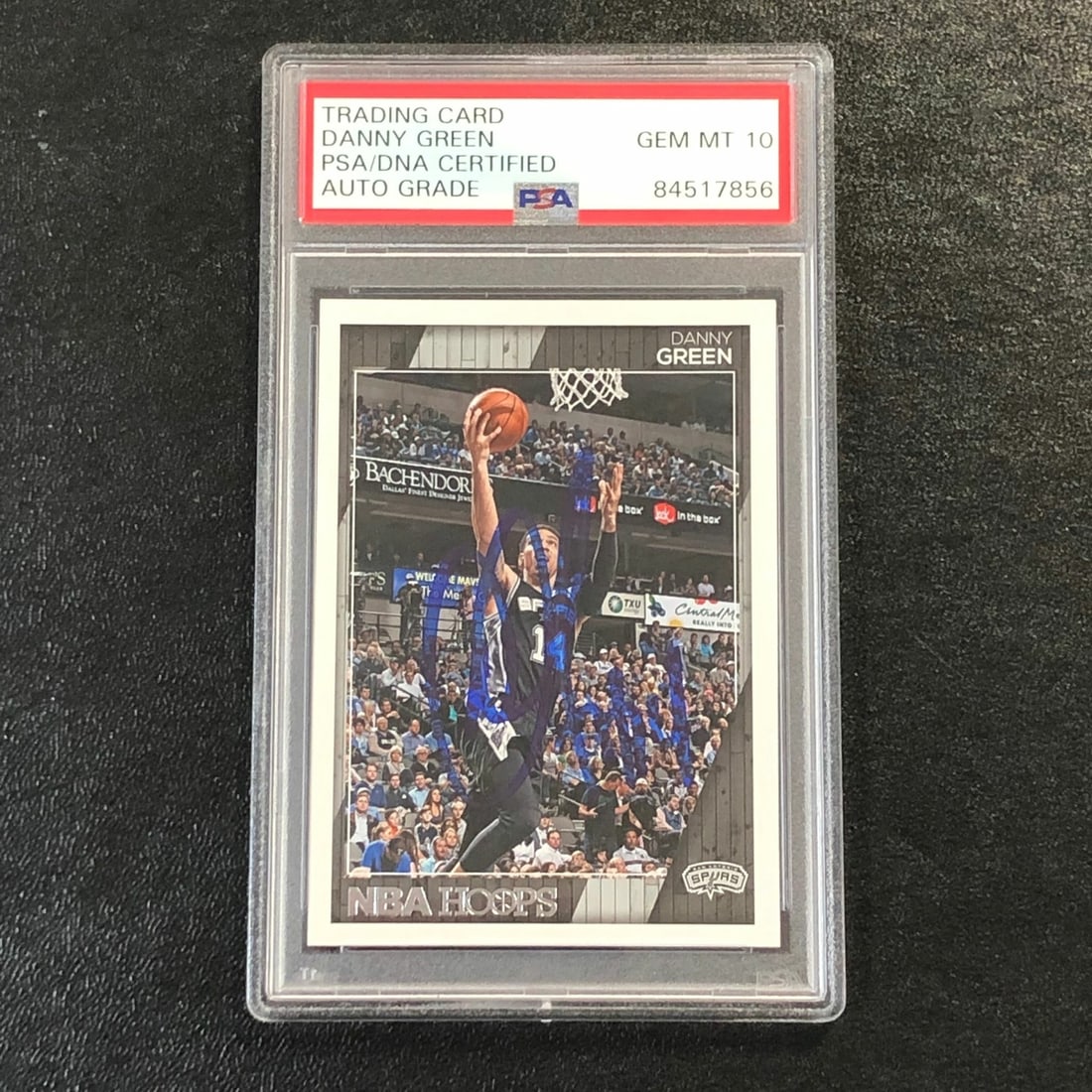 2016-17 NBA Hoops #235 Danny Green Autographed Card PSA/DNA Spurs: 2016-17 NBA Hoops #235 Danny Green Autographed Card PSA/DNA Spurs This listing features a 2016-17 NBA Hoops #235 trading card signed by NBA player Danny Green, a prominent figure during his time with 