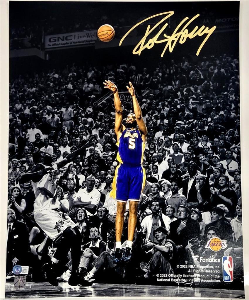 Robert Horry Lakers 16x20 Signed Photo Beckett Authenticated (1 of 3)