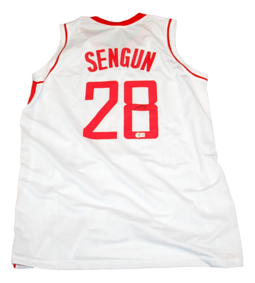 Alperen Sengun Signed Houston Rockets Jersey BAS Certified: Alperen Sengun Signed Houston Rockets Jersey BAS Certified Add a touch of authenticity to your collection with this Alperen Sengun autographed Houston Rockets white jersey. This original jersey featur