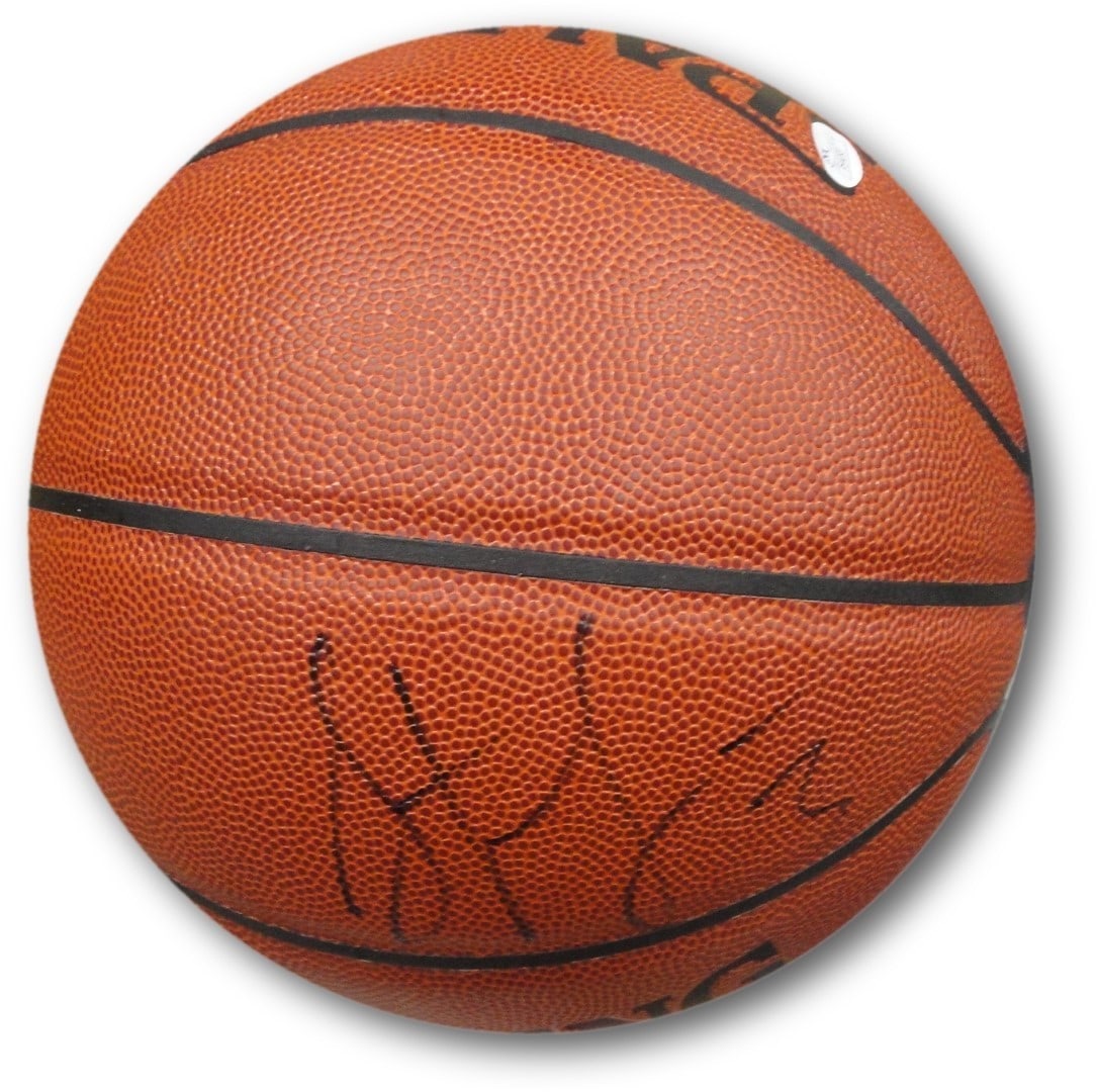 Steve Francis Autographed Full Size Basketball JSA Authenticated: Steve Francis Autographed Full Size Basketball JSA Authenticated This is an original full-size basketball autographed by NBA player Steve Francis. The autograph has been authenticated by James Spence 