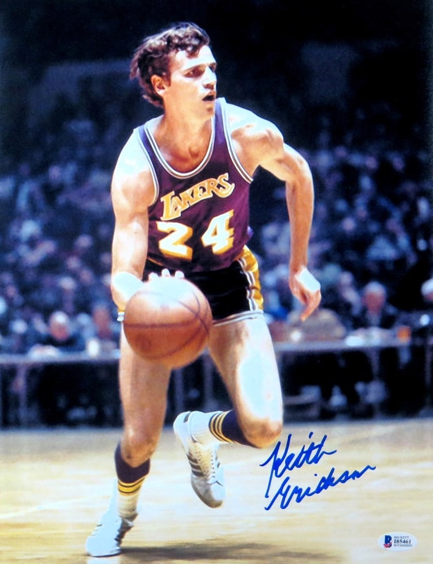 Keith Erickson Autographed 11x14 Photo Los Angeles Lakers Beckett Certified (1 of 2)