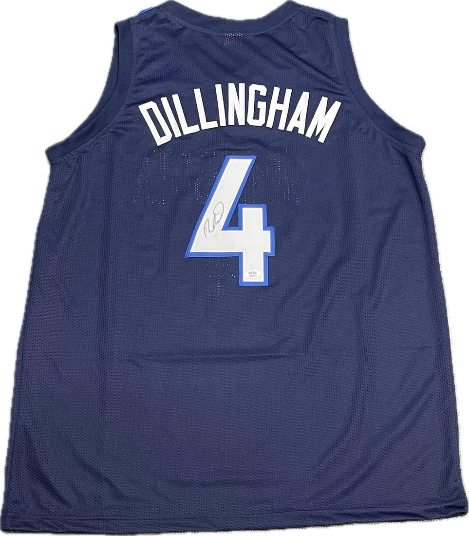 Rob Dillingham Signed Minnesota Timberwolves Jersey PSA Authenticated: Rob Dillingham Signed Minnesota Timberwolves Jersey PSA Authenticated This is a stitched Minnesota Timberwolves jersey autographed by Rob Dillingham. The authenticity of the signature has been verifie