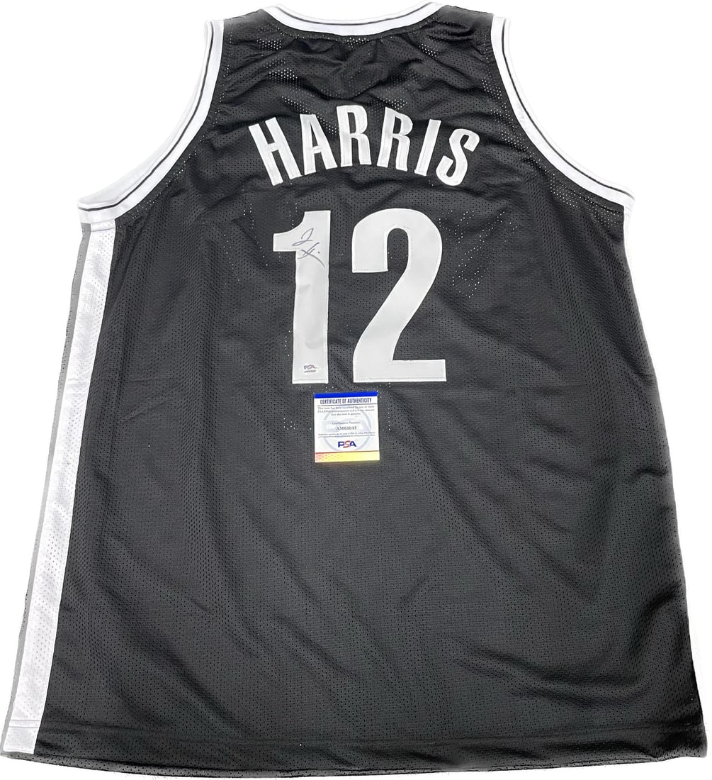 Brooklyn Nets Joe Harris PSA DNA Autographed Basketball Jersey: Brooklyn Nets Joe Harris PSA DNA Autographed Basketball Jersey This is an original Brooklyn Nets jersey autographed by Joe Harris. The signature has been authenticated by PSA/DNA. The jersey is in pre