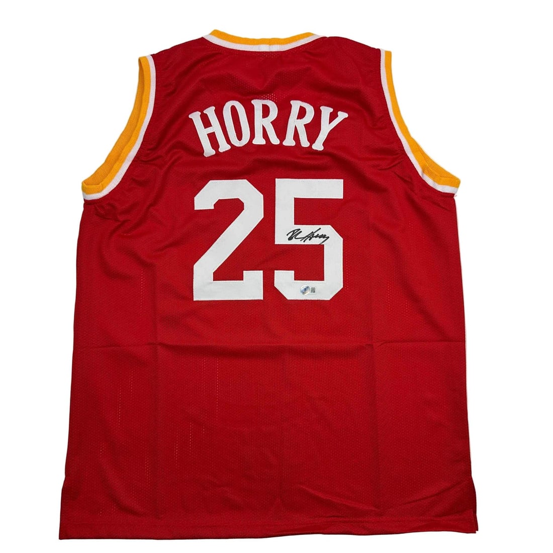 Autographed Robert Horry Houston Rockets Jersey with Beckett COA (1 of 4)