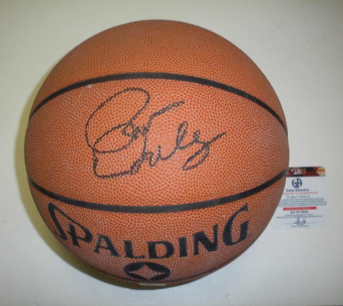 Basketball Autographed by Pat Riley with GAI COA NBA Lakers Heat Hall of Fame (1 of 1)