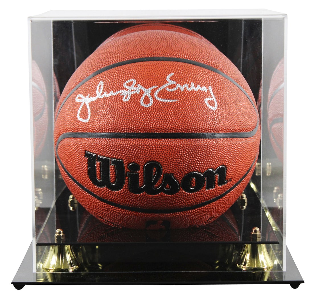 Julius Dr J Erving Signed 76ers Wilson Basketball with BAS Authentication: Julius Dr J Erving Signed 76ers Wilson Basketball with BAS Authentication This authentic Wilson basketball is personally signed by the legendary Julius "Dr. J." Erving, a prominent figure of the Phila