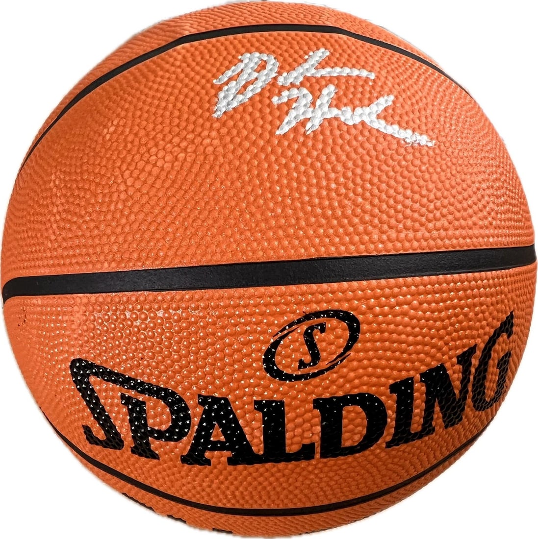 PSA DNA signed Spalding basketball by DaRon Holmes II (1 of 2)