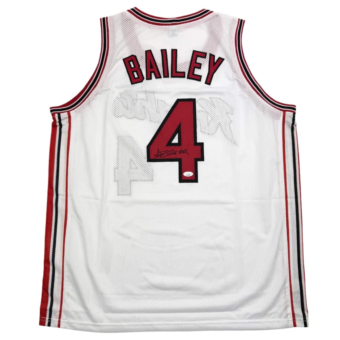 Signed Ace Bailey Rutgers College Basketball Jersey with JSA COA (1 of 4)