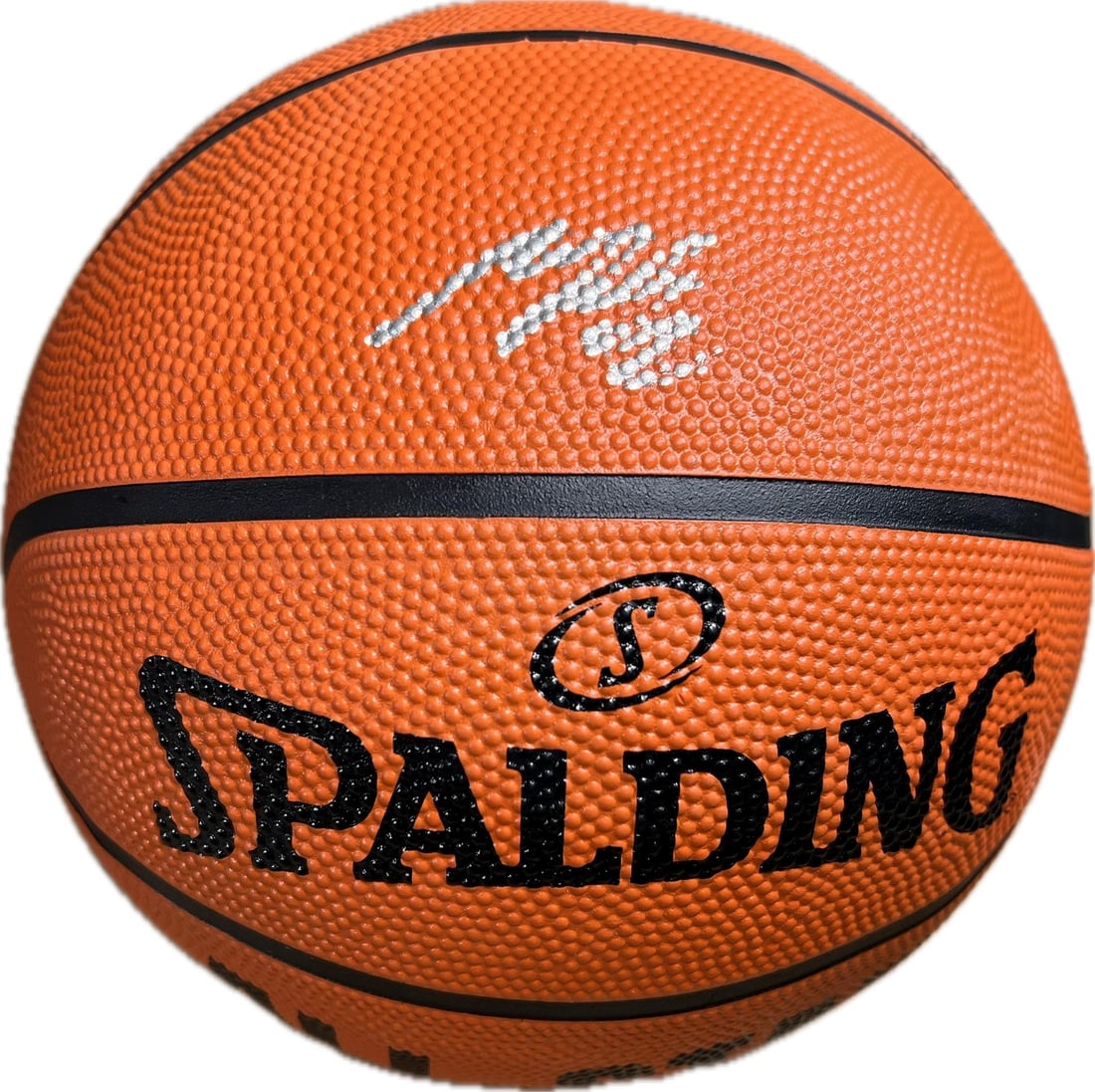 PSA DNA Autographed Spalding Basketball by Matas Buzelis: PSA DNA Autographed Spalding Basketball by Matas Buzelis This Spalding basketball is autographed by Matas Buzelis, a top NBA draft prospect. The signature has been authenticated by PSA/DNA, ensuring i