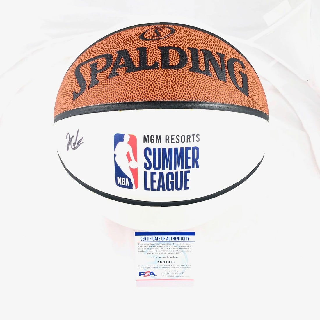 PSA DNA Jarrett Culver autographed Spalding NBA basketball Memphis Grizzlies (1 of 7)