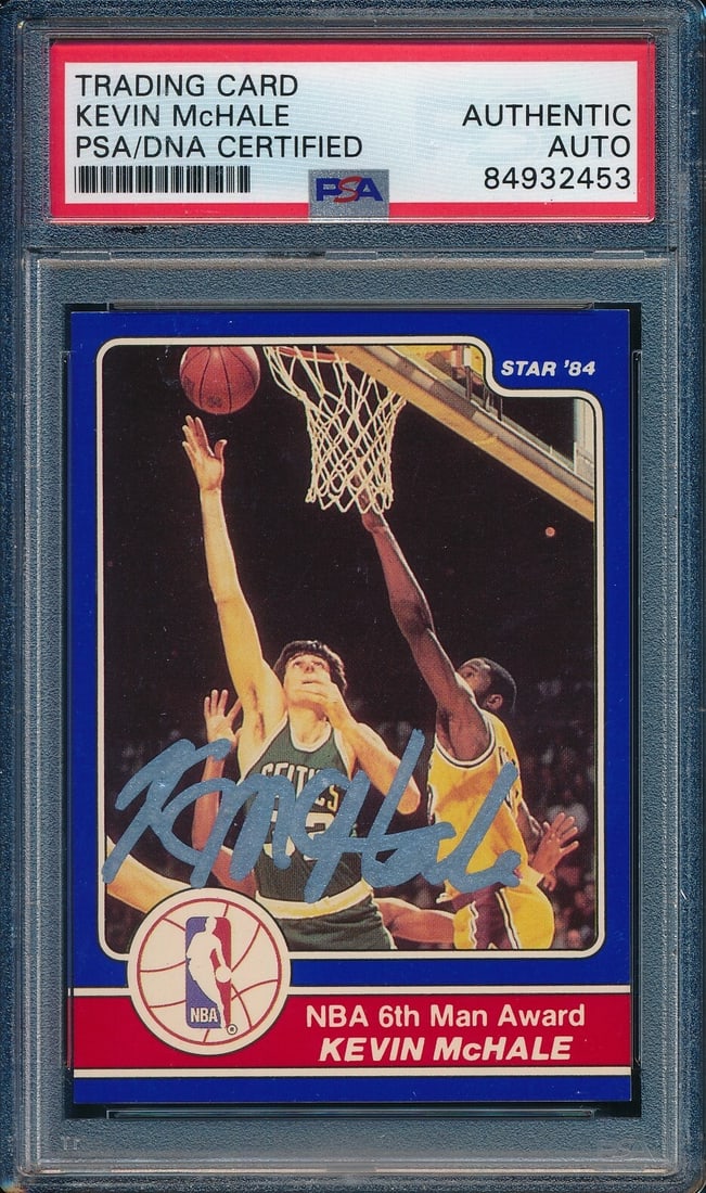 1984 Star Co. #5 Kevin McHale Signed HOF Celtics PSA/DNA (1 of 2)