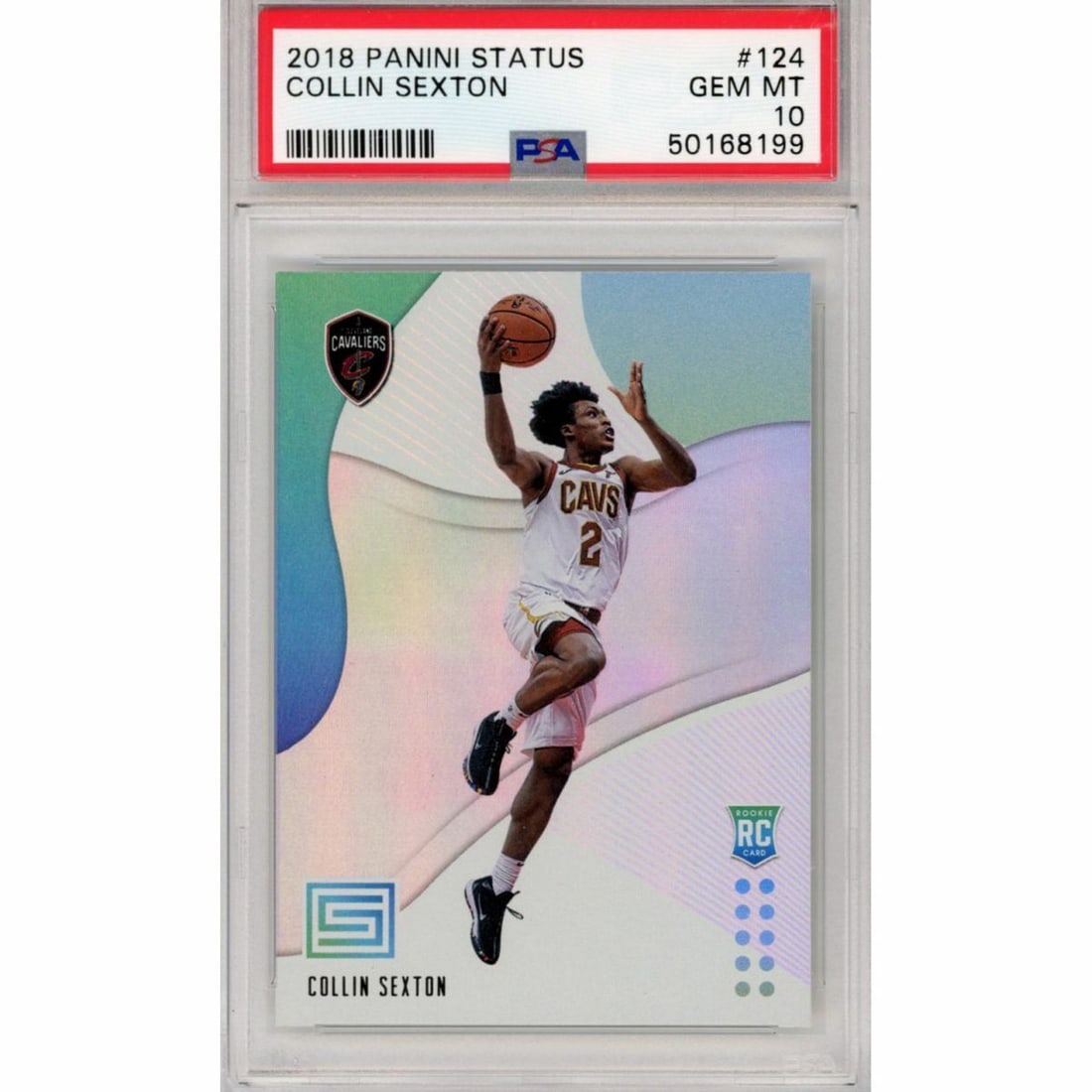 2018-19 Panini Status Collin Sexton Rookie Card PSA 10 Graded: 2018-19 Panini Status Collin Sexton Rookie Card PSA 10 Graded This graded 2018-19 Panini Status Collin Sexton #124 rookie basketball card is a must-have for any serious collector. Authenticated by the