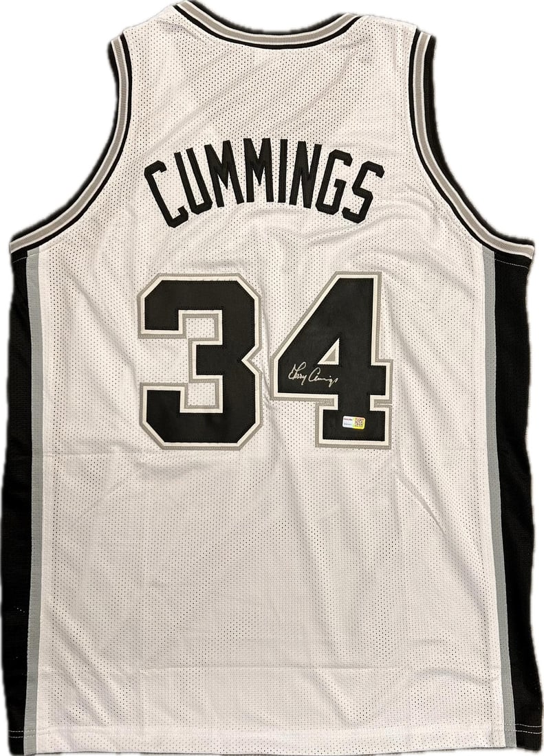 Terry Cummings San Antonio Spurs Signed Jersey Tristar Authenticated (1 of 3)