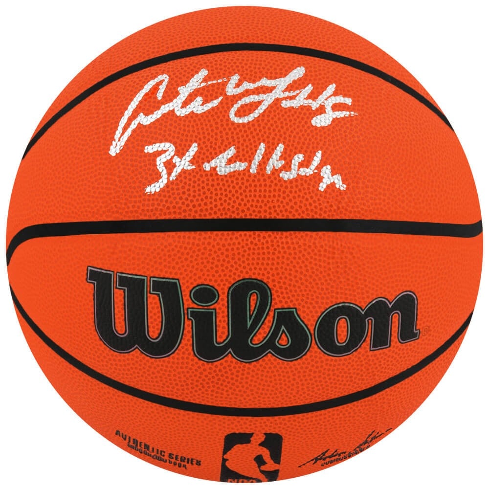 Antoine Walker Signed Wilson NBA Basketball 3x All Star COA (1 of 1)
