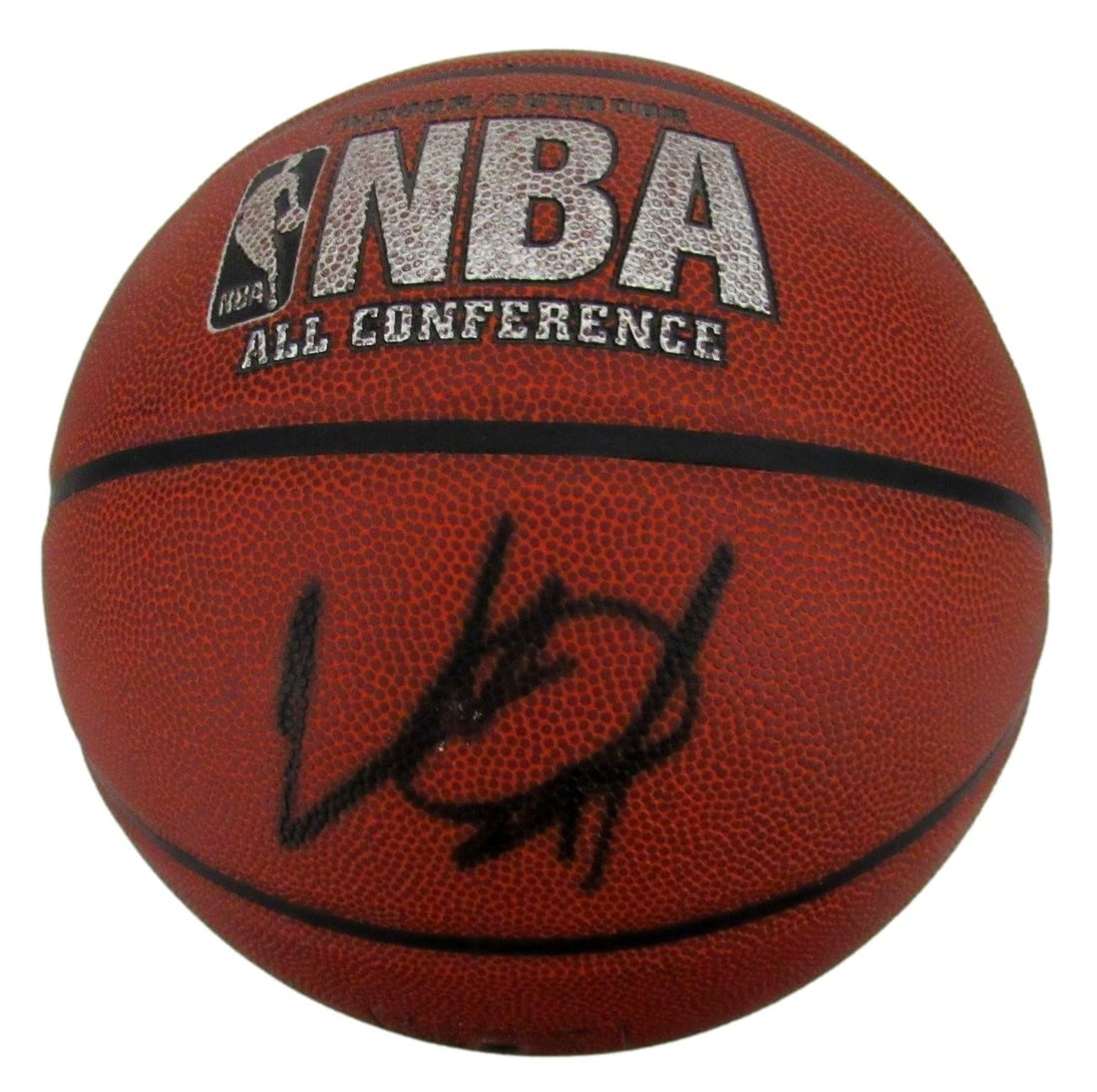Spalding NBA Basketball Signed by Walt Bellamy Atlanta Hawks JSA Authenticated (1 of 4)