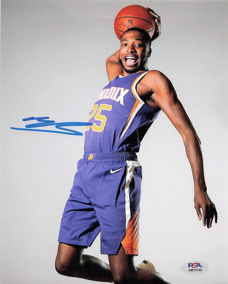 Mikal Bridges Autographed 8x10 Photo PSA/DNA Phoenix Suns (1 of 1)