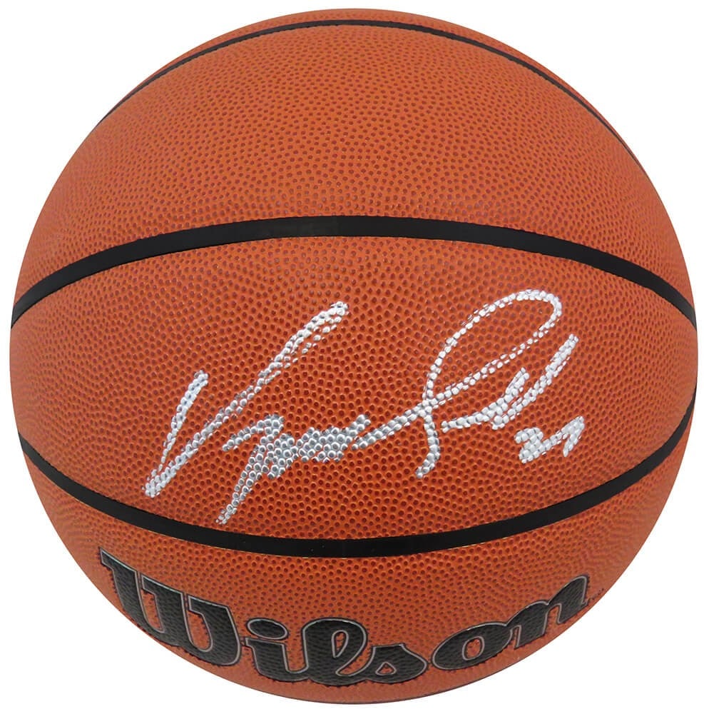 Dominique Wilkins Signed Wilson NBA Basketball with COA (1 of 1)