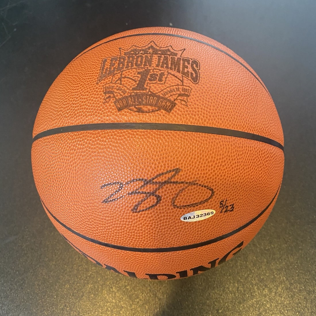 LeBron James 2005 All Star Appearance Basketball #5 of 23 UDA JSA (1 of 10)