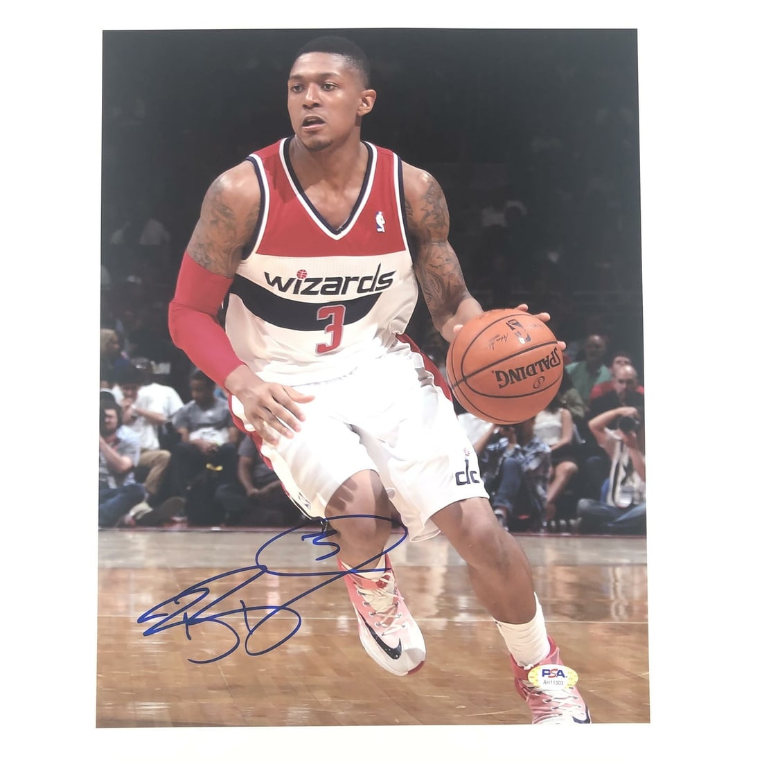Bradley Beal Autographed 11x14 Wizards Photo With PSA/DNA Authentication (1 of 3)