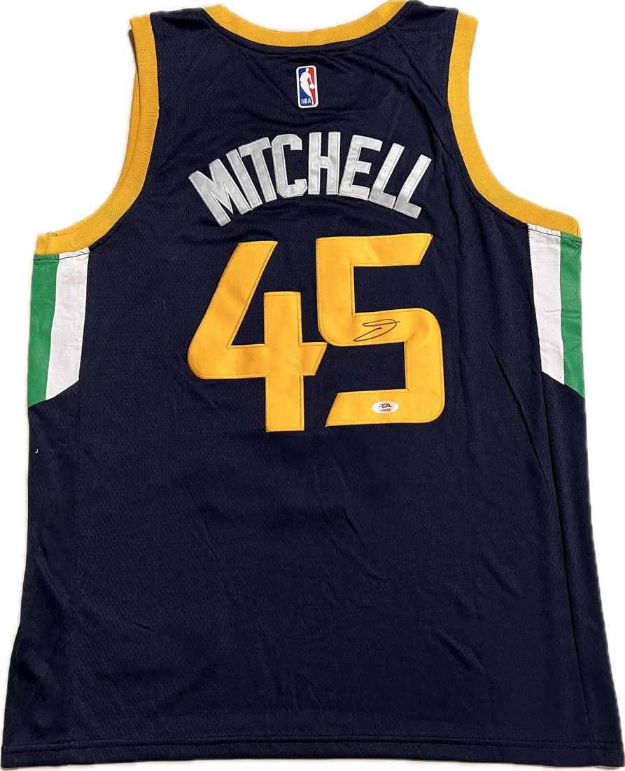 Donovan Mitchell Utah Jazz Signed Jersey PSA/DNA Authenticated (1 of 2)