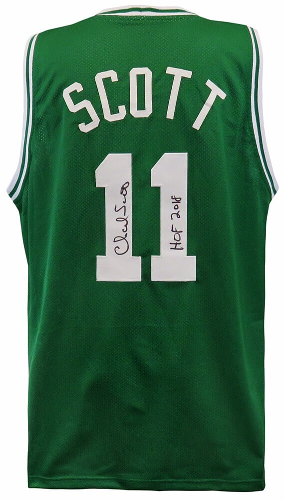Charlie Scott Signed Boston Celtics Jersey HOF 2018 COA (1 of 2)