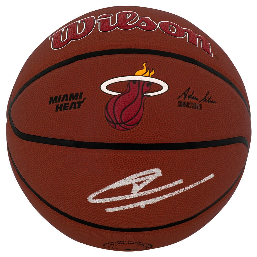 Tyler Herro Signed Miami Heat Wilson Basketball with COA (1 of 1)