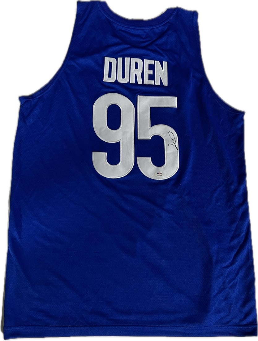 PSA DNA authenticated Jalen Duren Memphis basketball jersey (1 of 3)