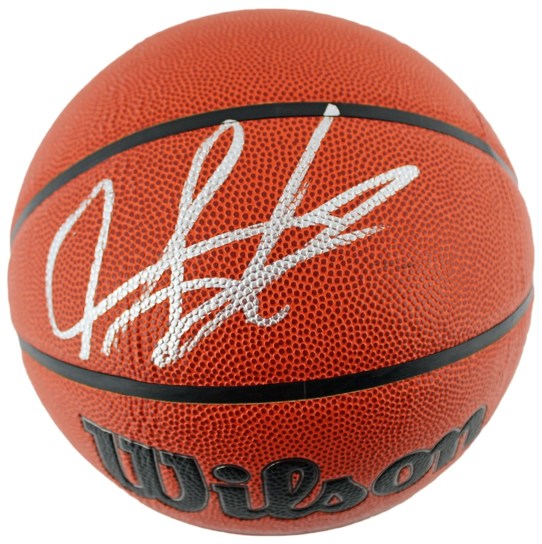 Dennis Rodman Signed Wilson Basketball Beckett Witnessed Chicago Bulls Autograph (1 of 3)