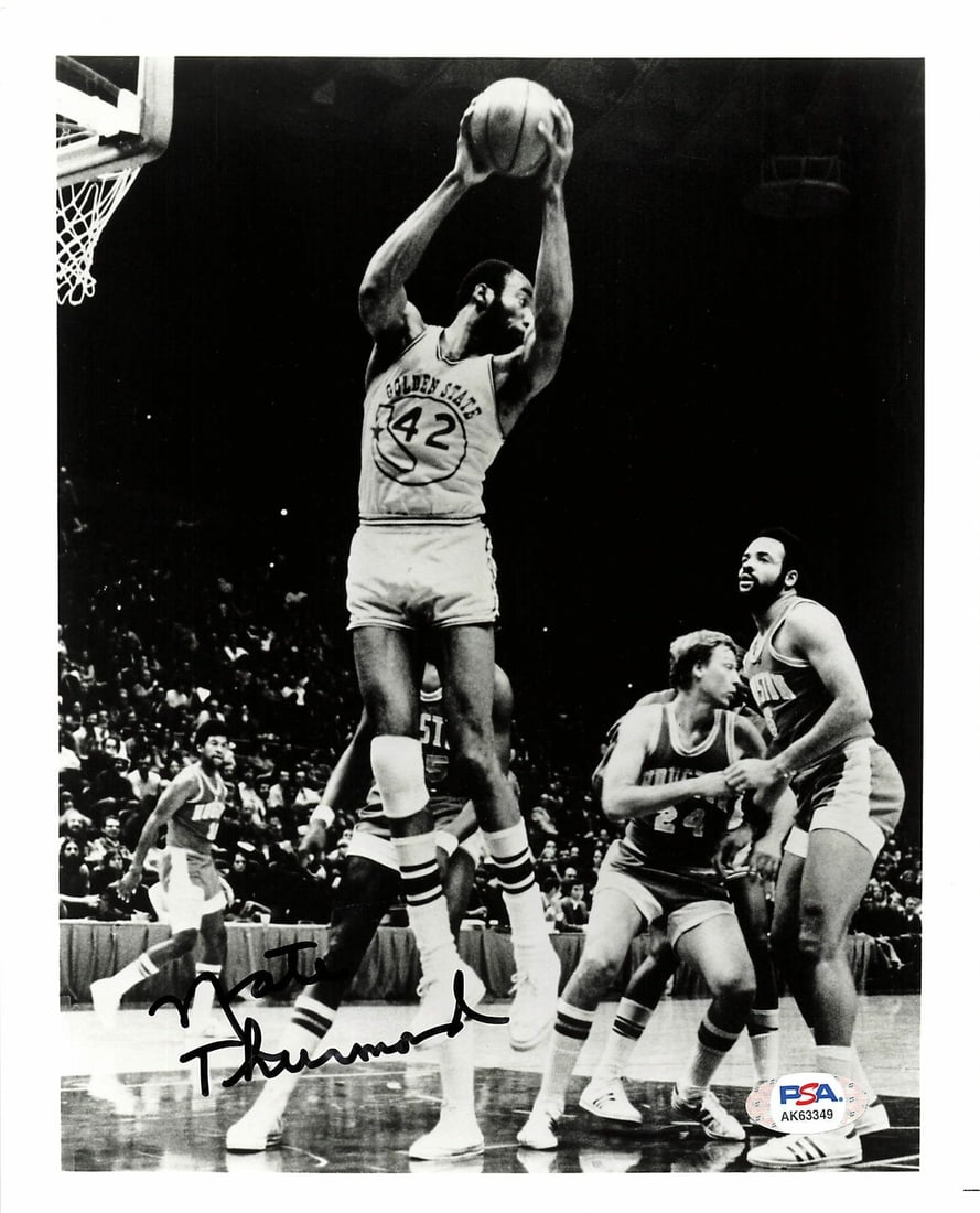 Nate Thurmond Autographed 8x10 Photo PSA/DNA Golden State Warriors (1 of 1)