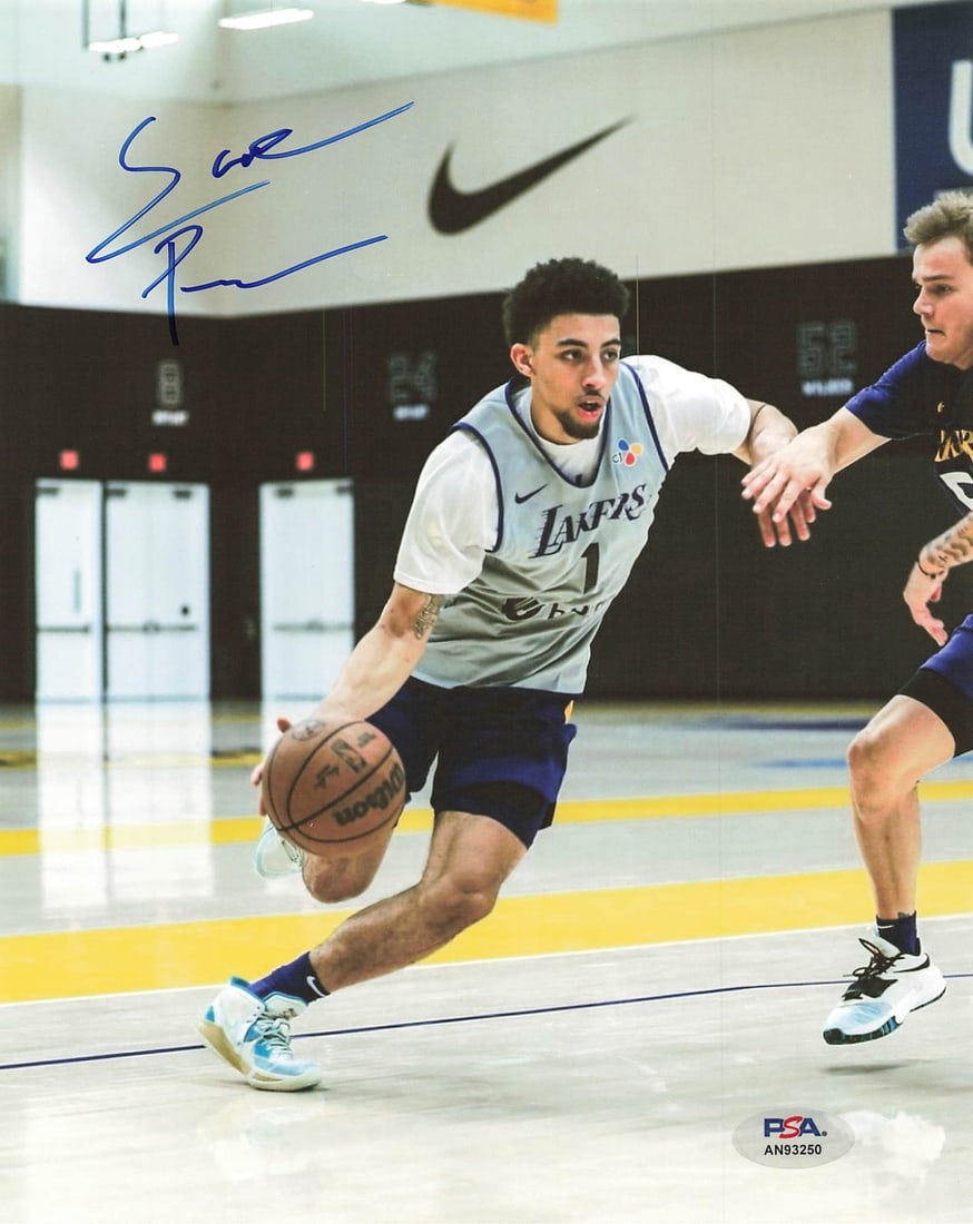 Scottie Pippen Jr. Autographed 8x10 Photo PSA/DNA Authentic (1 of 1)