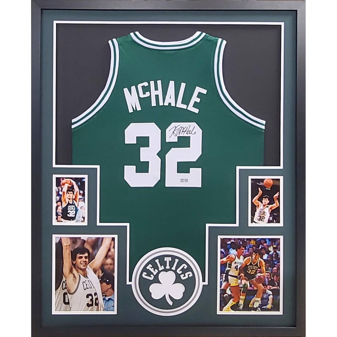 Kevin McHale Boston Celtics Autographed Framed Jersey Tristar Authenticated (1 of 3)