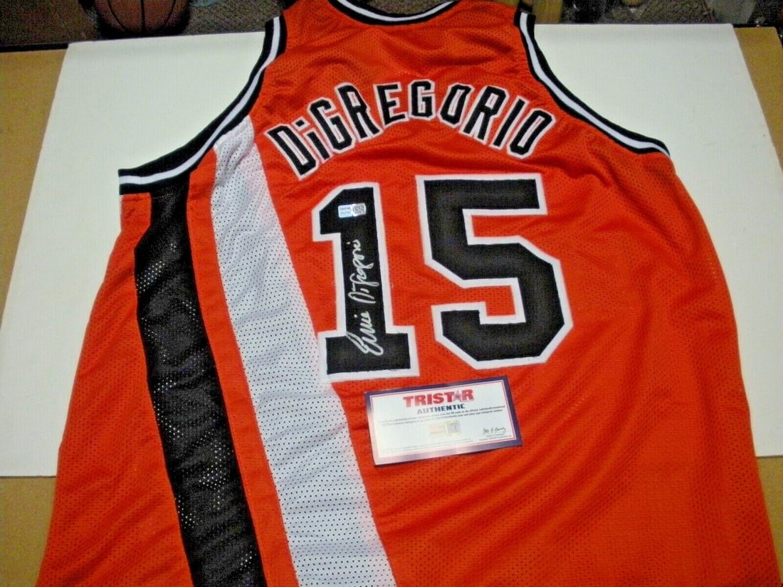 Ernie DiGregorio Signed Jersey Buffalo Braves Providence Friars COA (1 of 2)