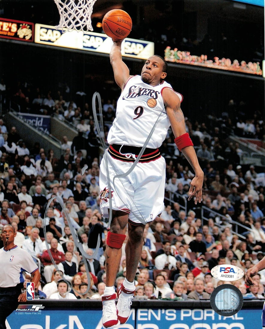 PSA DNA authenticated Andre Iguodala signed 8x10 NBA photo (1 of 1)
