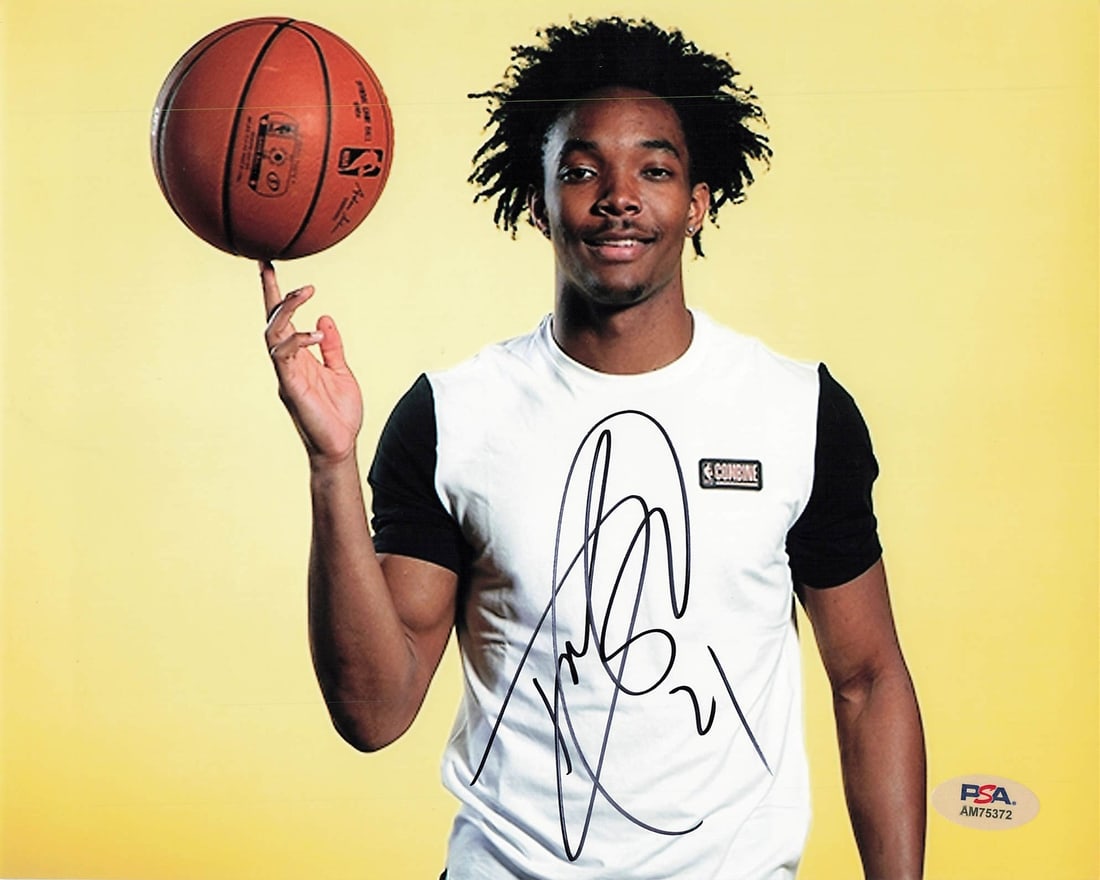 Devonte Graham Autographed 8x10 Photo PSA/DNA Charlotte Hornets: Devonte Graham Autographed 8x10 Photo PSA/DNA Charlotte Hornets This is an 8x10 professionally printed photograph signed by Devonte' Graham of the Charlotte Hornets. The autograph has been authenticat