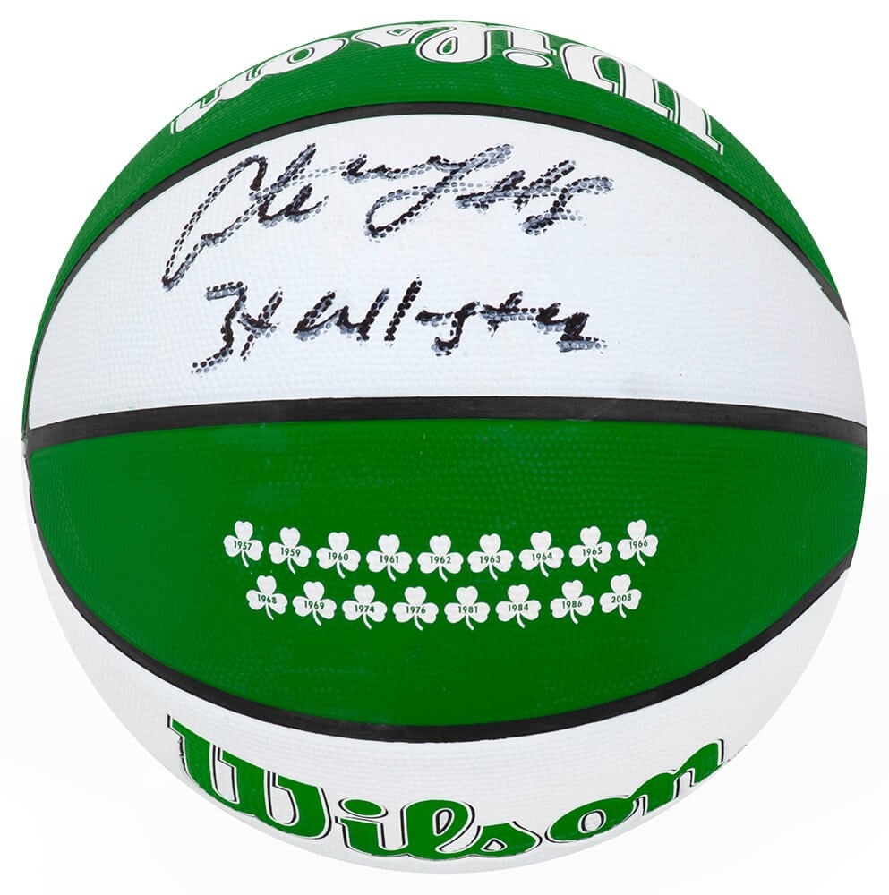 Antoine Walker Signed Celtics Wilson Basketball with 3x All Star Inscription (1 of 1)