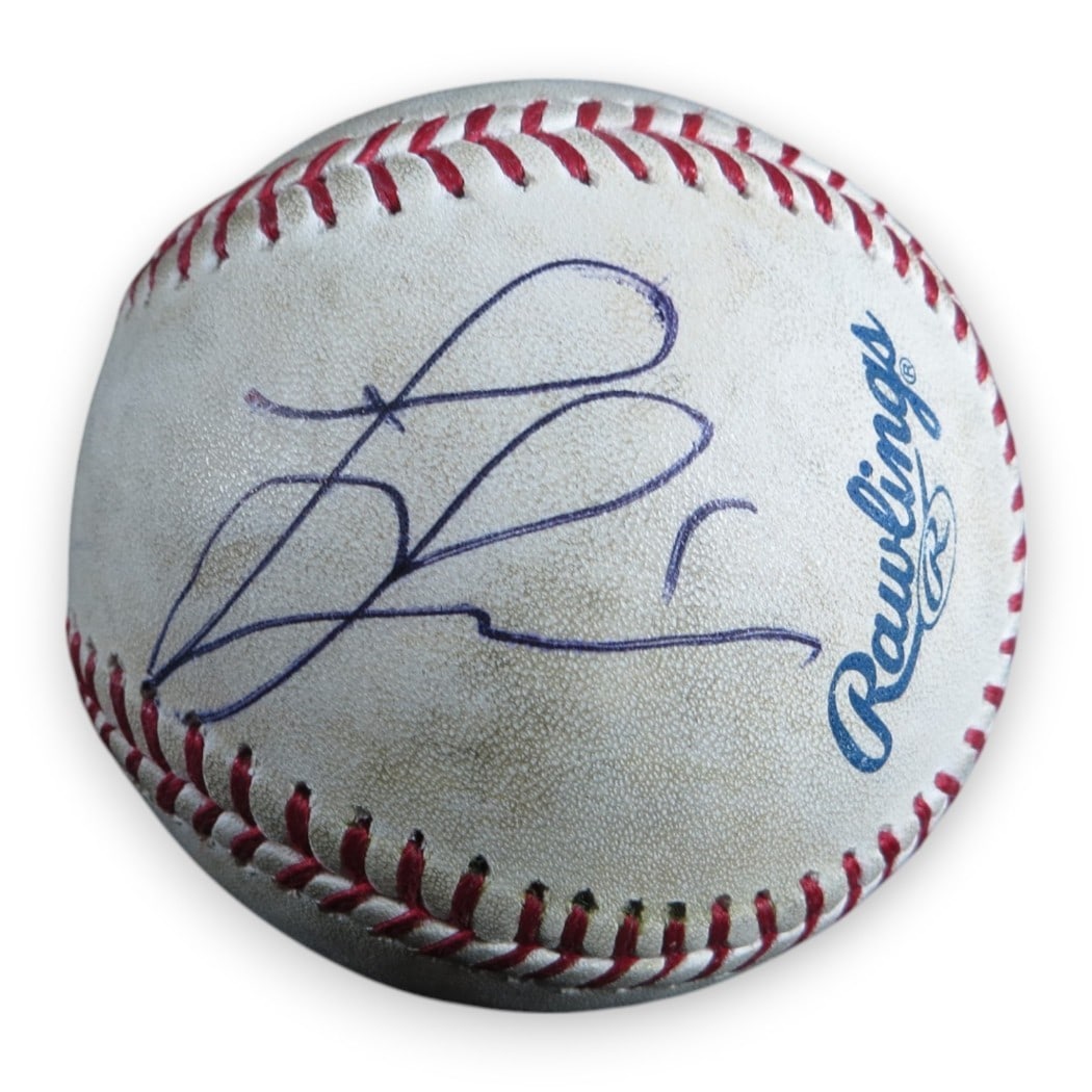 Lisa Leslie Signed Game Used Baseball Los Angeles Sparks JSA Authenticated (1 of 3)